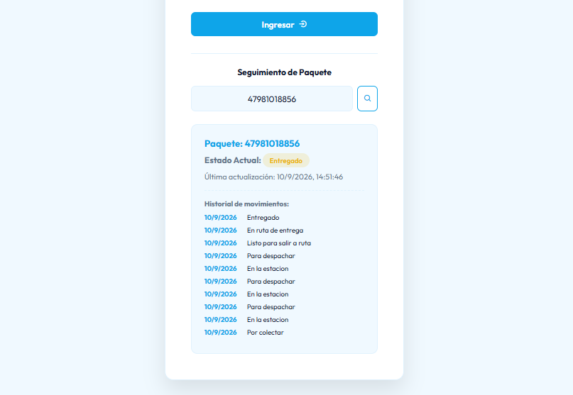Plataforma DLA Logística